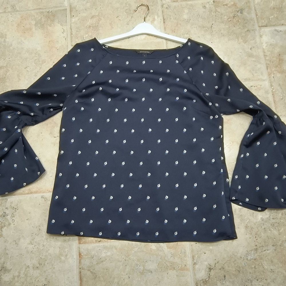 Banana Republic bell sleeve blouse